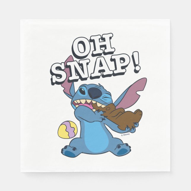Easter Stitch | Oh Snap! Napkins (Front)