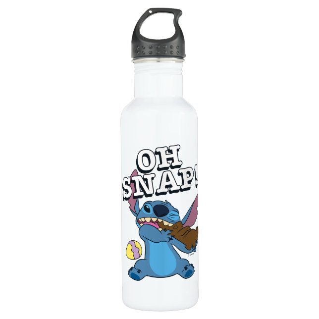 Easter Stitch | Oh Snap! Stainless Steel Water Bottle (Front)