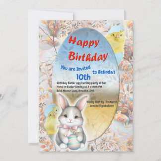 Easter Sunday Celebrations Invitation