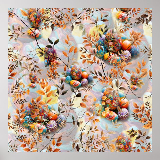 Easter Sunday Celebrations Poster (Front)