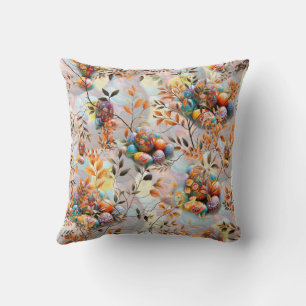 Easter Sunday Celebrations Throw Pillow