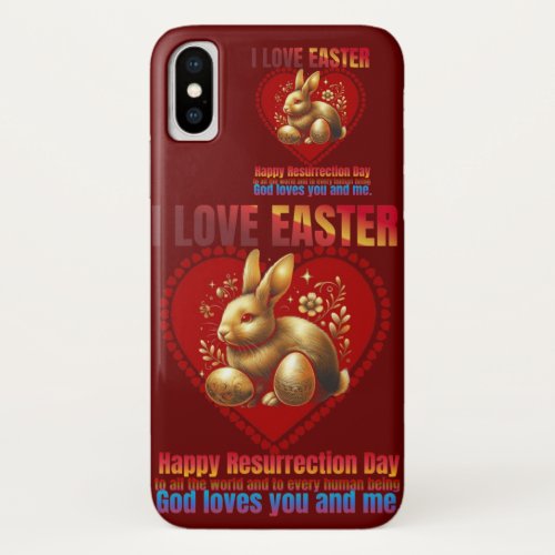 Easter Sunday March 31st iPhone X Case