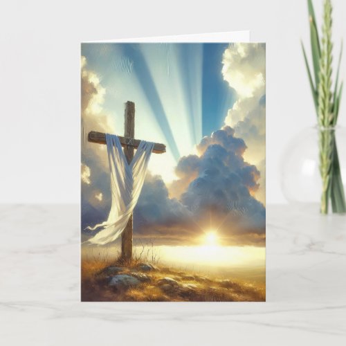 Easter Sunday Morning Sunbeams Card