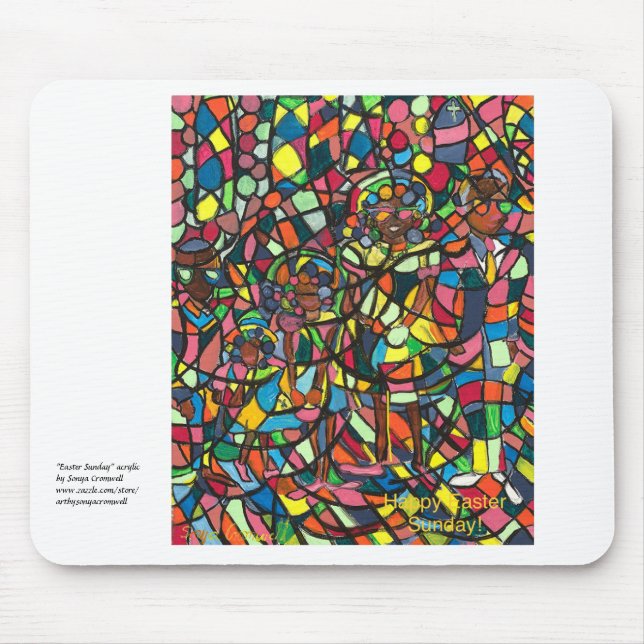 "Easter Sunday"  Mouse Pad (Front)