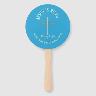 Easter Sunday Spring Blue Color Church Service 