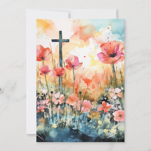Easter Sunrise Holiday Card (Front)