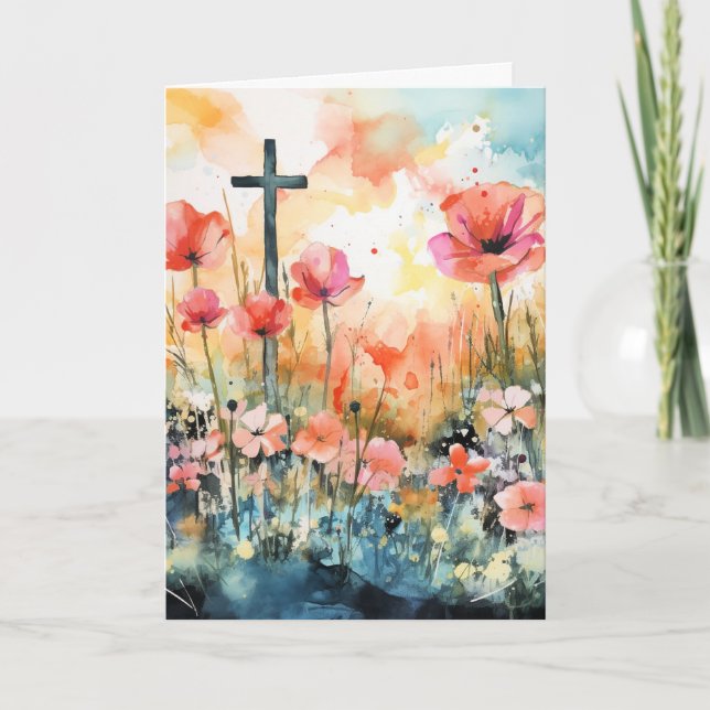 Easter Sunrise Holiday Card (Front)