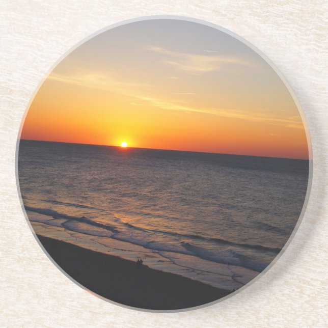 Easter Sunrise Sandstone Coaster (Front)