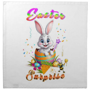 Easter Surprise Cloth Napkin