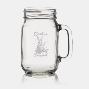 Easter Surprise Mason Jar W/ Handle