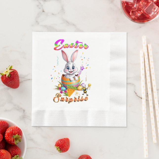 Easter Surprise Napkins (Insitu)