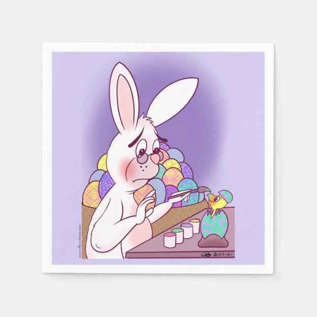 Easter Surprise Napkins (Front)