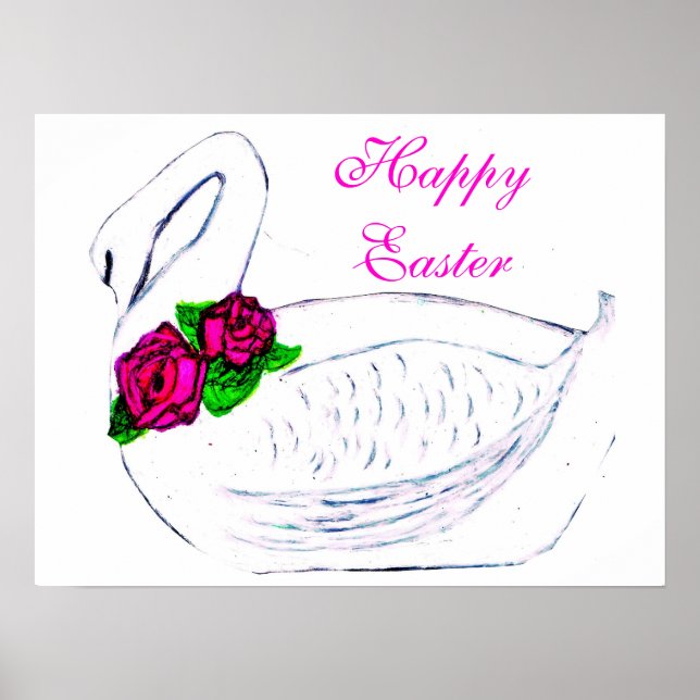 EASTER SWAN poster (Front)
