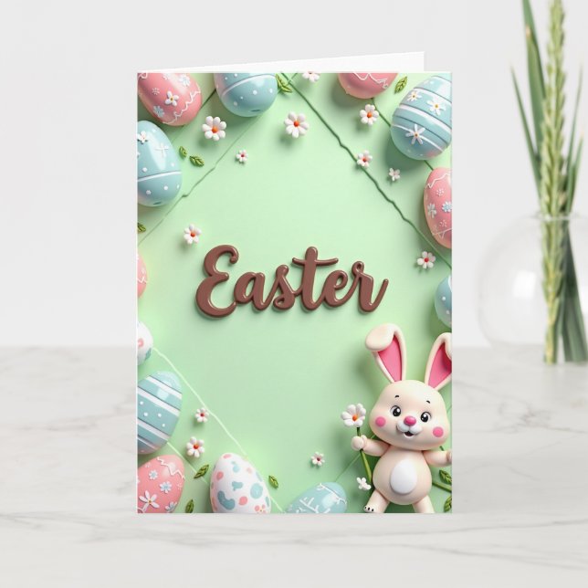 Easter Sweets Springtime Card (Front)