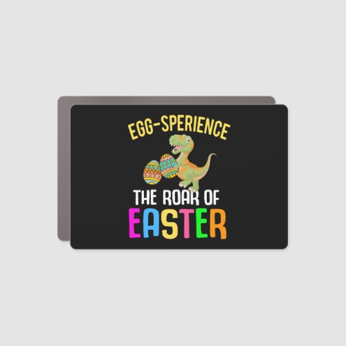 Easter T_rex Dinosaur Rabbit Easter Bunny Holiday  Car Magnet