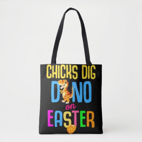 Easter T_rex Dinosaur Rabbit Easter Bunny Holiday  Tote Bag