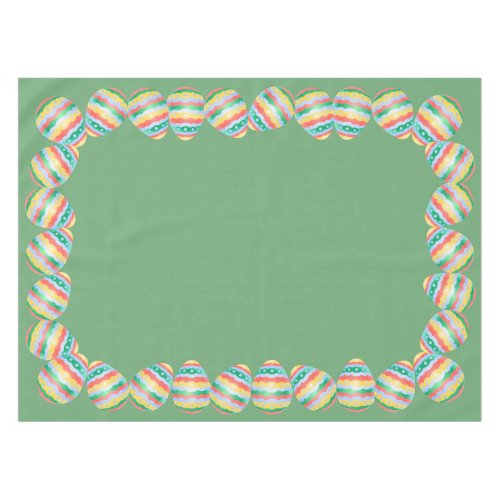 Easter Tablecloth Festive Easter Egg Tablecloth