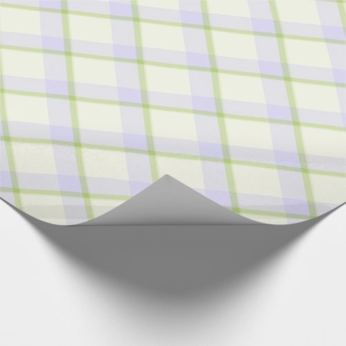 Easter Tartan Elegant Wrapping Paper