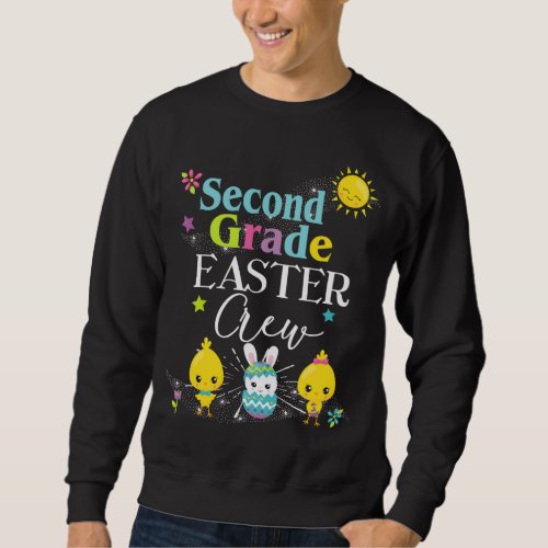 Easter Teacher Longsleeve Shirt Adorable Second Gr