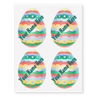Easter Temporary Tattoo Custom Easter Tattoo Art