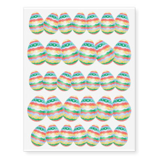 Easter Temporary Tattoo Cute Easter Egg Tattoo Art