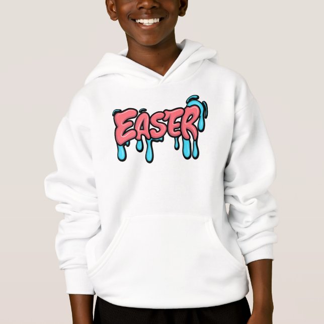 Easter Text Sublimation-61424 Hoodie (Front)