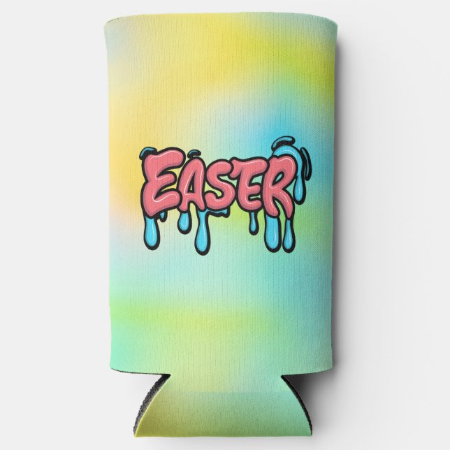 Easter Text Sublimation-61424 Seltzer Can Cooler (Front)