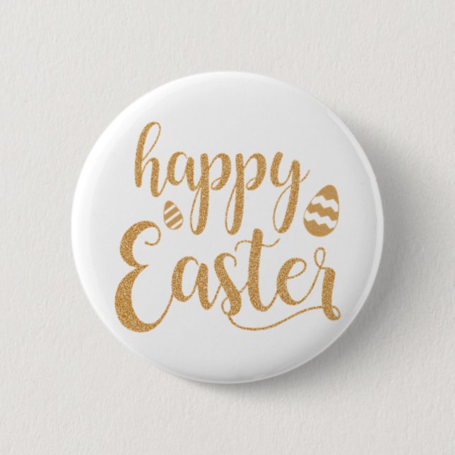 Easter Theme Design Button (Front)
