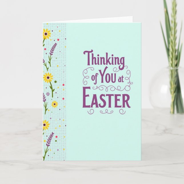 Easter Thinking Of You Card (Front)