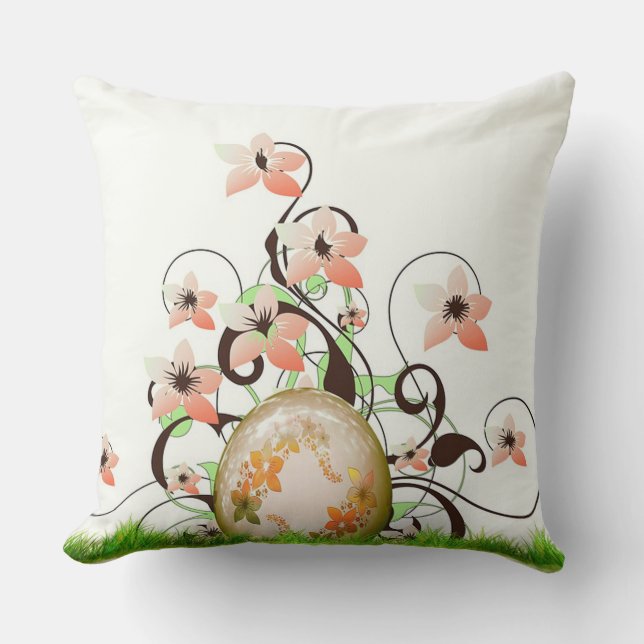 Easter Throw Pillow (Front)