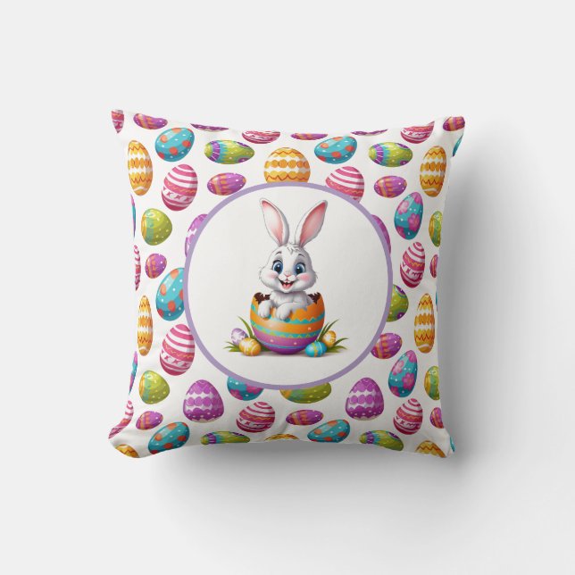 Easter  throw pillow (Front)