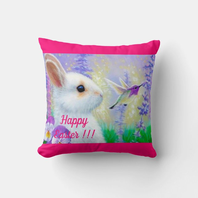 Easter Throw Pillow (Front)