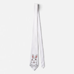 Easter Tie Easter Bunny Art Necktie Easter Gifts