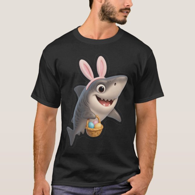 Easter Tiger Shark T-Shirt (Front)
