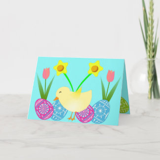 Easter Time Holiday Card