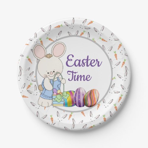 Easter Time Paper Plates