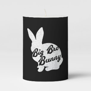 Easter To Big Bro Bunny Gift For Brother Pillar Candle
