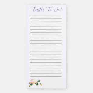 Easter To Do List Magnetic Notepad