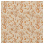 Easter Toile de Jouy Eggs and Tulips Pattern Fabric