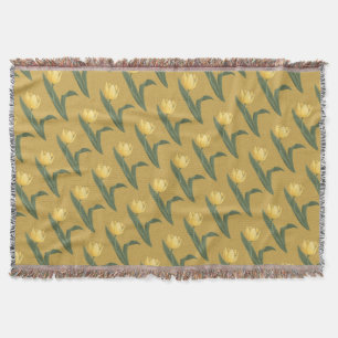 Easter Tulip Blanket Classic Easter Throw Blankets