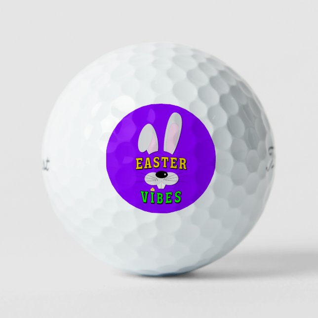 Easter Vibes Golf Balls (Front)