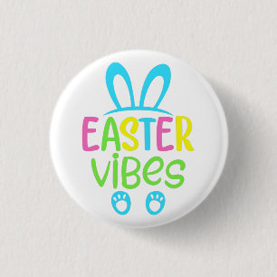 Easter Vibes Pastel Button