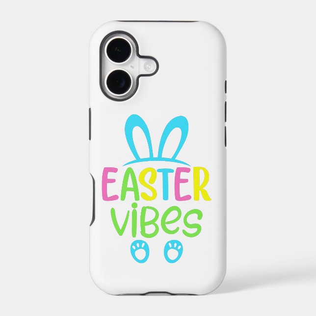 Easter Vibes Pastel Iphone Case (Back)