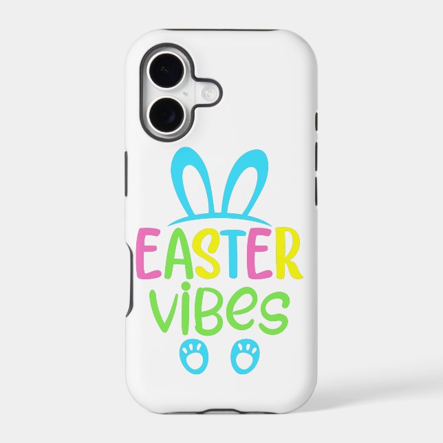 Easter Vibes Pastel Iphone Case (Back)