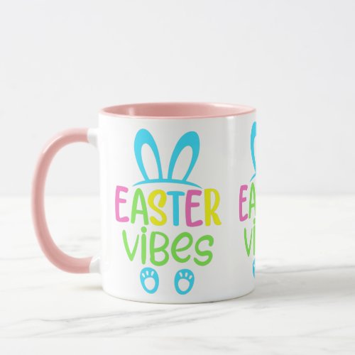 Easter Vibes Pastel Mug