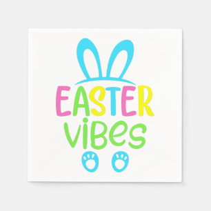 Easter Vibes Pastel Napkins