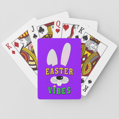 Easter Vibes Poker Cards