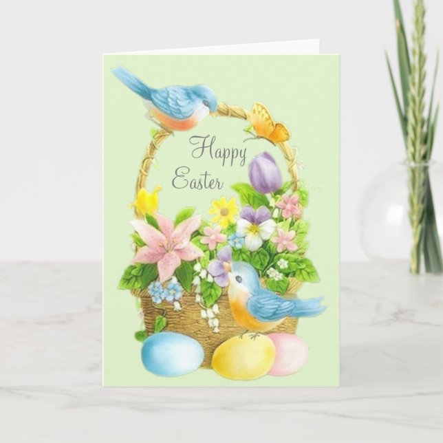 Easter Vintage Card (Front)
