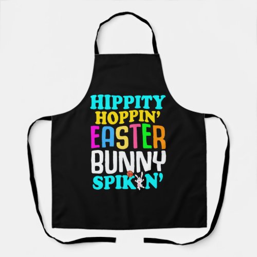 Easter Volleyball Bunny Holiday Rabbit Sport Apron
