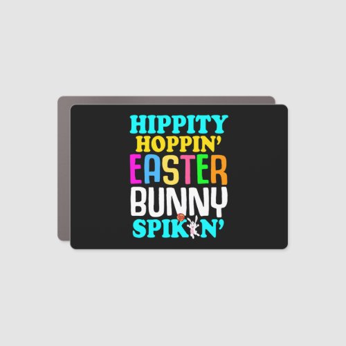 Easter Volleyball Bunny Holiday Rabbit Sport Car Magnet